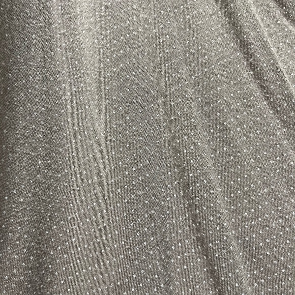 ALEMBIKA Beige & White Polka Dot Lagenlook Top Plus Size - Picture 3 of 4